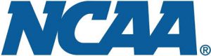 NCAA The National Collegiate Athletic Association logo for student athletes that compete in NCAA Division I, NCAA Division II, NCAA Division III